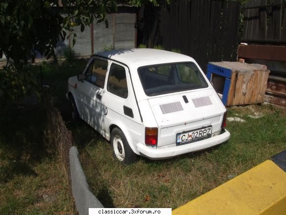 fiat 126 vazut azi str.traian vuia dupa pod inspre someseni fiat 126