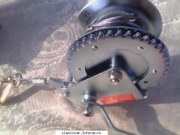 trolii manuale noi poze facute acum troliul cablu