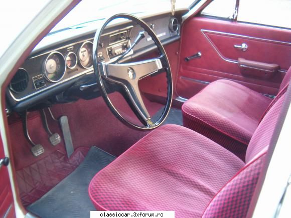 opel rekord 1968 avem noi covorase rosii doar bestia bleo