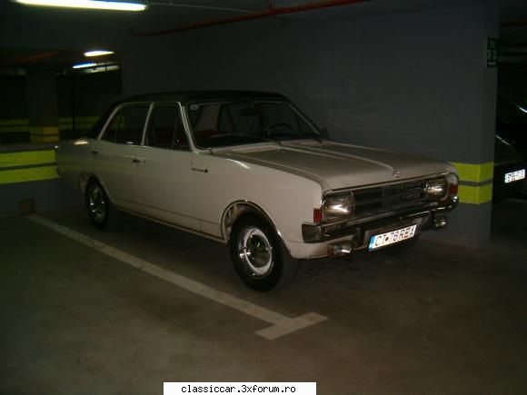 opel rekord 1968 inapoi dimineata pricina