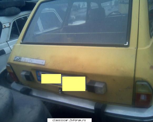 probleme dacia 1300 break din ''75 vede veche- dar carat ea.. s'a deteriorat mai mult loc.la spate-