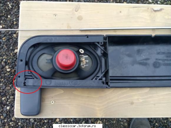 panou difuzor. piese golf mk1