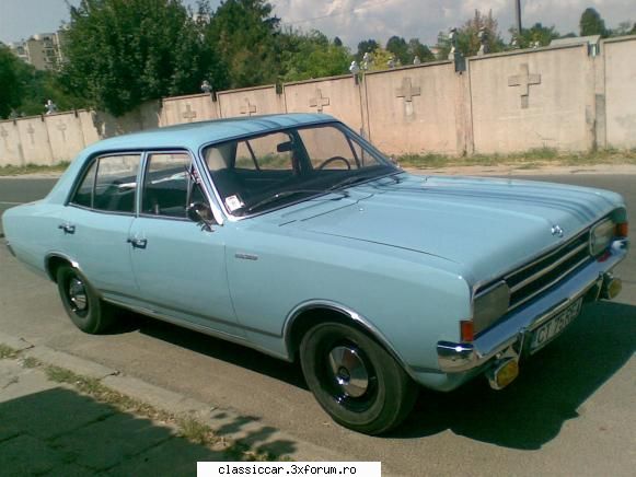 opel rekord 1968 si  hop  pe  masina    