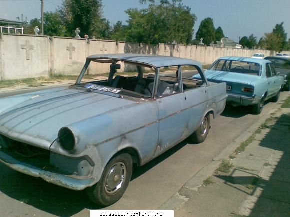 opel rekord 1968 am  cu  de  pe  bord