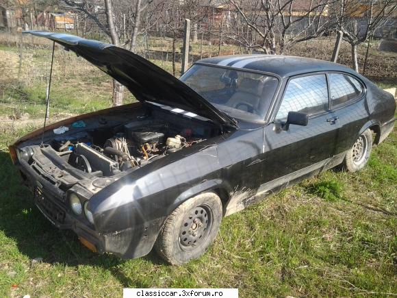 ford capri mk3 vinde mk3 83' 2.0 pinto, lovit putin partea dreapta fata (se vede poze) aripa Taunusist