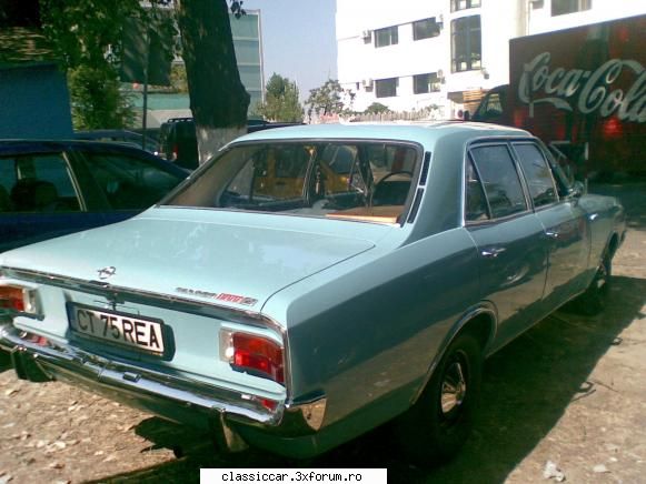 opel rekord 1968 azi " a  spre  capitala