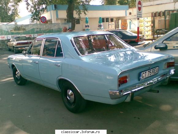 opel rekord 1968 vor  miine la  drum   