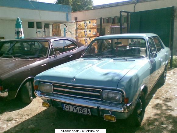 opel rekord 1968 bleu " ca  ea  nu  "