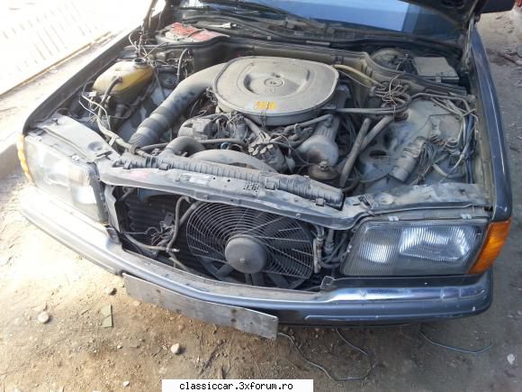 dezmembrez mercedes w126 motorul (inclusiv injectia este fara cusur) cutia viteze schimba vitezele.