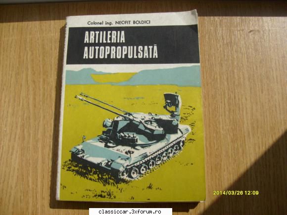 artileria vand cartea din 1977, stare buna, 169 pagini, tiraj redus-1660 exemplare. pret: lei taxe