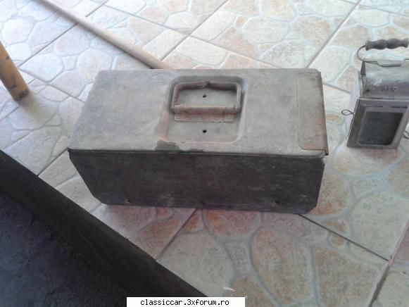 vand cutie munitie germana wwi vand cutie munitie germana wwi, stare model rar, aluminiu, 120lei