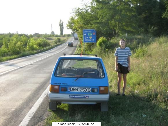 coada scurta mare plecat 3h30min din targoviste 8h30min eram intrarea constanta via giurgeni vadu