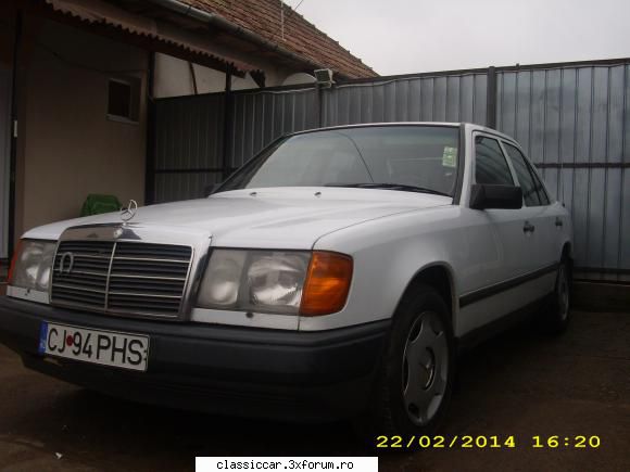 mercedes 124 300 turbo diesel 149 unicat 1986 airbag sofer norma euro2 pf. mine acte motor 2996cm.