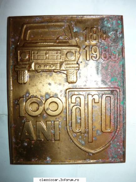 piese dacia 1300,aro ,diverse placheta aro din bronz-60 lei