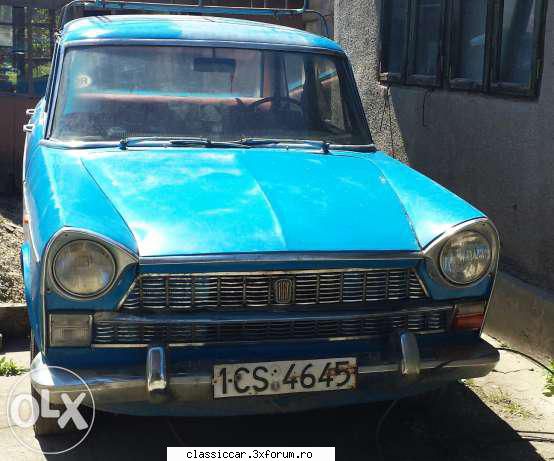 registru fiat 1800 inca una vanzare :0751 332 109