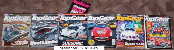 cumpar diverse carti vand reviste top gear, 4wd, autocar etc. masina strabate oltcit, automobile