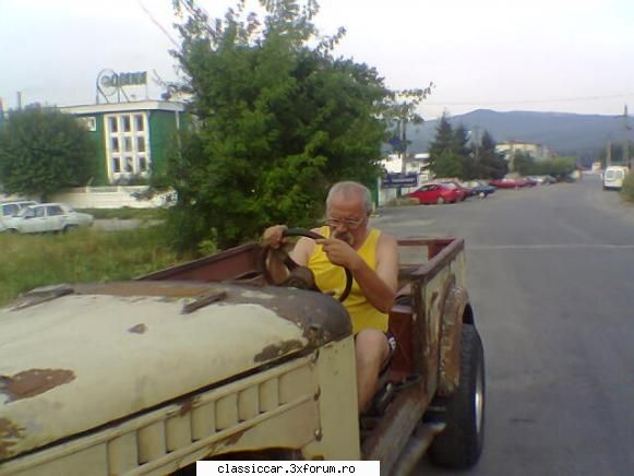 alta meu se uita dupa pedale... gaz 69 ( sau ce a mai ramas din el ) cu mecanica nissan patrol