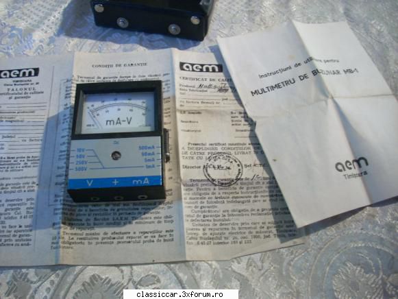 multimetru nou adaug multimetru fabricat romania aem timisoara .este nou-nout husa originala,