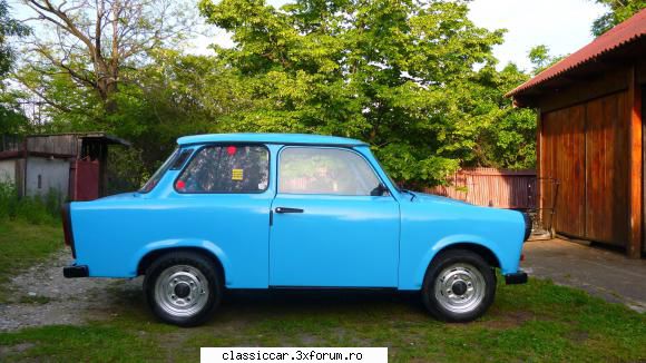 trabant 601s ,1988. traby dupa lustruiala primavara.