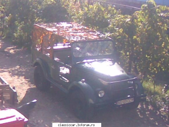 ultima... gaz 69 ( sau ce a mai ramas din el ) cu mecanica nissan patrol