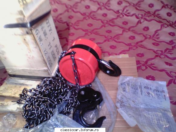 :hi: palan cu lant - vinci atelier