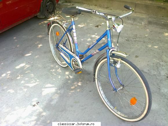roti pe este din anii 80,merge si arata bine.
pret 250 bicicleta hercules