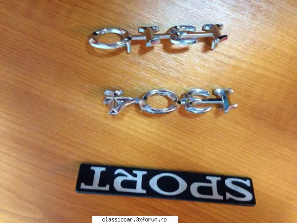 vand piese dacia 1300 1970 1973 embleme nos