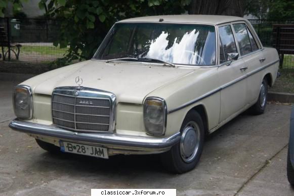 registru mercedes w115 pozat mihai alexandru popin bucuresti Taunusist