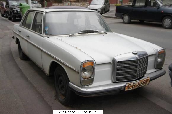 registru mercedes w115 pozat mihai alexandru popin bucuresti Taunusist