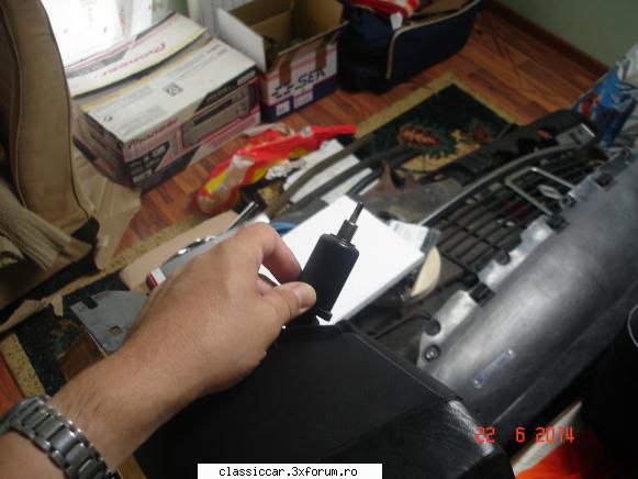 bord renault gordini 12-vazut tocmai detaliu mecanismul