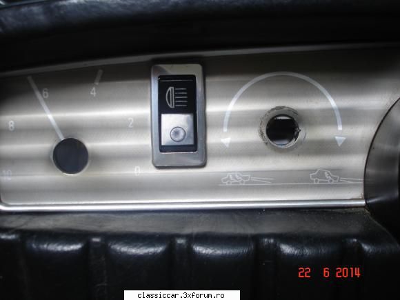 bord renault gordini 12-vazut tocmai detaliu gaura