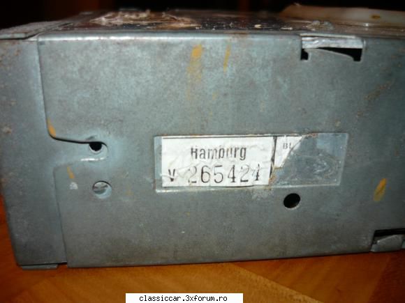 radio blaupunkt hamburg anii 50-60 radio berlin poza