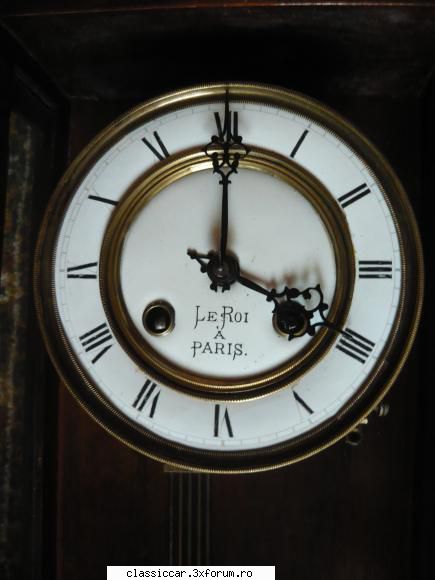 pendula anii 1900 roi paris poza