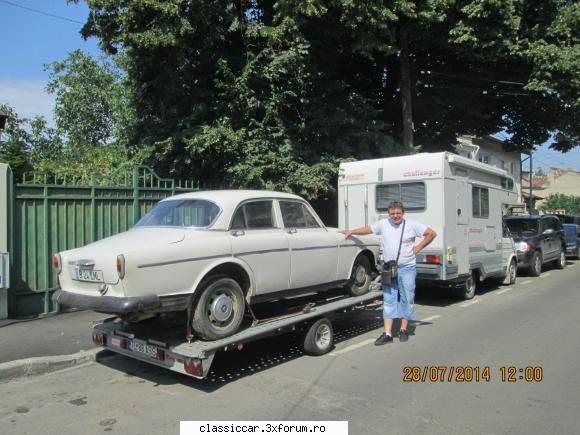 volvo 121 sosire fata casei ajutorul meu serban(are permis conducere tractor tractat).