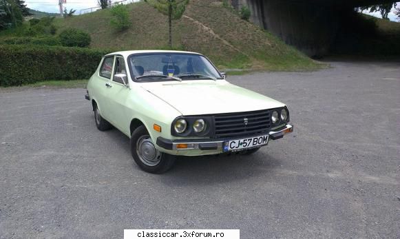 dacia 1410 sport 00654 venit vremea imi prezint prima mea dragoste. masina este din 1985 modelul usa