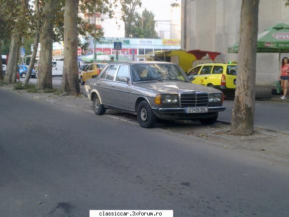 mai sunt citeva masini vechi constanta care merita salvate! mercedes w123