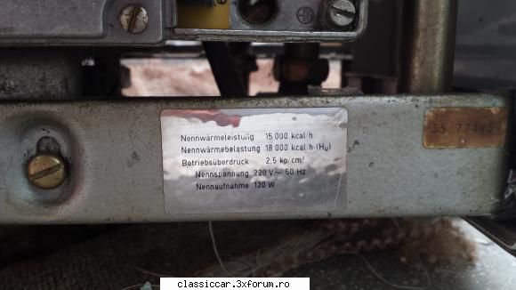 vand ieftin centrala termica (accept diferite schimburi) alta: