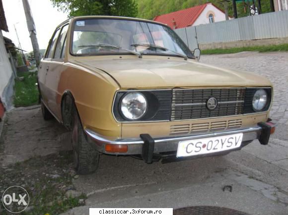 anunturi romanesti vazute net vand skoda 120l din 1977,in stare perfecta piesele masina sunt detalii