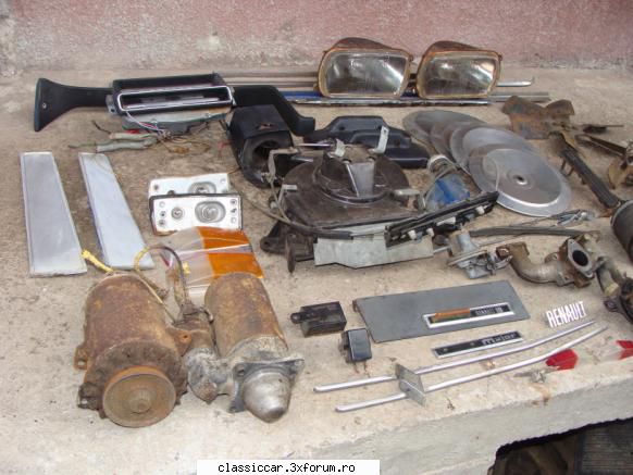 vand piese pentru renault 10/dacia 1100