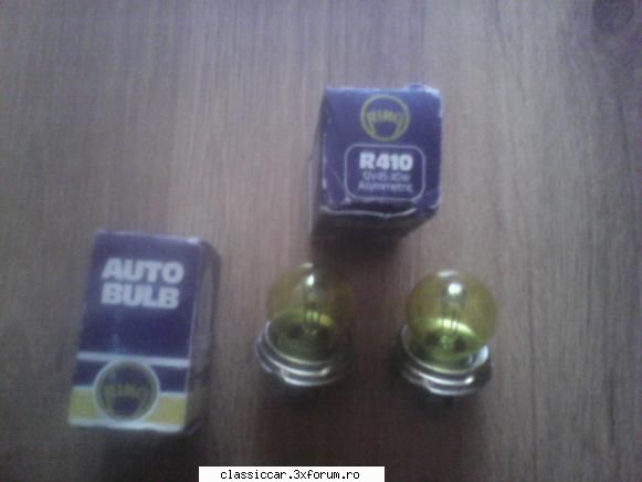 becuri far galbene pentru aspect clasic. poza