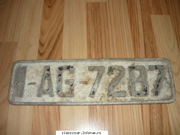 acesta este rezervat numere auto vechi