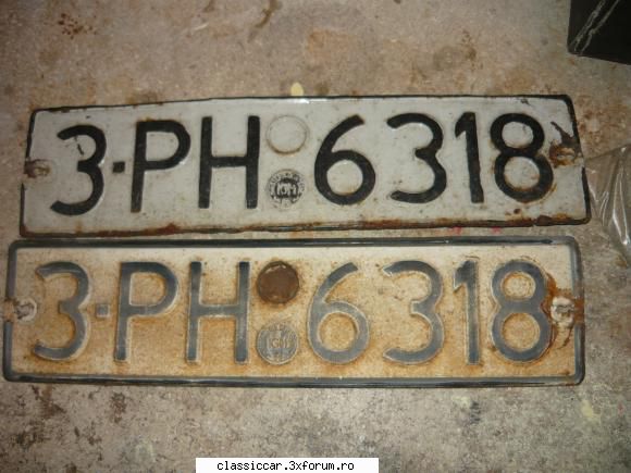 numere auto vechi de  ph-60 lei perechea