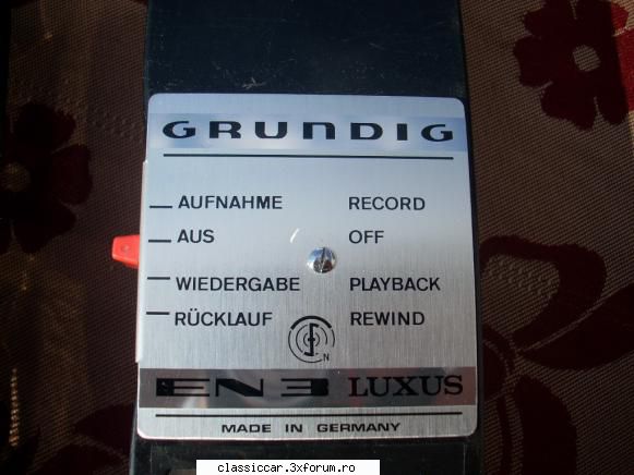 radiouri germane grundig en3 luxus   adaug aparat care s-a vrut inventie germana 1970 aspect