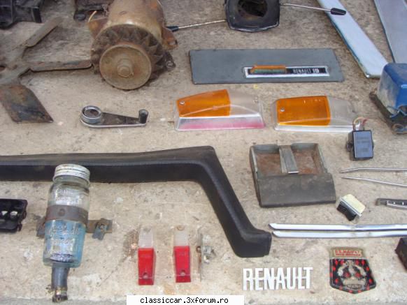 vand piese pentru renault 10/dacia 1100