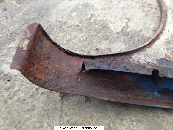 piese dacia 1300, fab 09.1972 prezinta rugina