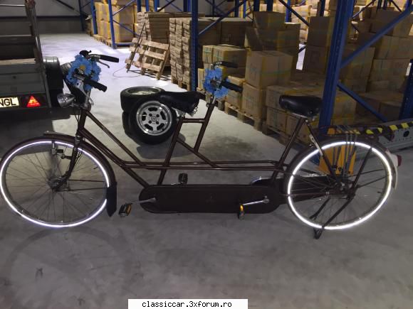 tandem gazelle din olanda bicicleta tandem marca gazelle, conform spuselor marca olandeza renumita,