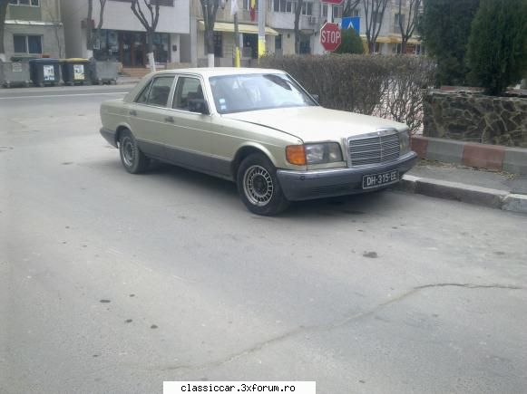 mai sunt citeva masini vechi constanta care merita salvate! mercedes w126