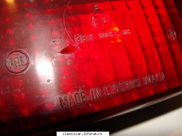 vand lot piese pentru skoda 105/120 sdandrei stopul ceata made cz? este made cz.