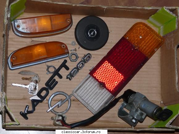 pret 60 lei contact, sigle, ... - opel kadett 1200