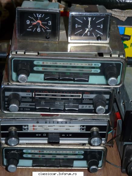 radiouri auto radiocass hitachi neprobat lei